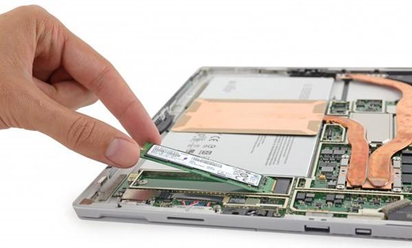 کالبد شکافی سرفیس پرو 4 مایکروسافت توسط گروه iFixit